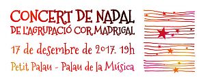 Cartell del Concert de Nadal de l'Agrupació 2017